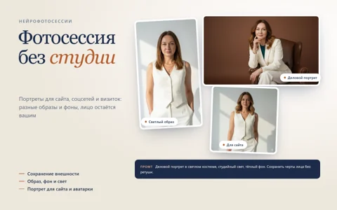 Нейрофотосессия: пример материалов Ирины